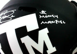 Johnny Manziel Signed Texas A&M Eclipse Authentic Helmet w/3 Insc - JSA W Auth