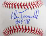 Alan Trammell Autographed Rawlings OML Baseball w/ HOF 18- Beckett W Hologram