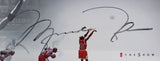 Michael Jordan Signed Chicago Bulls Framed 46x20 The Show Picture - UDA