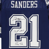 Deion Sanders Cowboys Signed Mitchell & Ness Home Jersey w/HOF Prime Time Insc