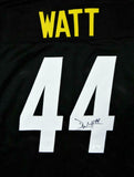 Derek Watt Autographed Black Pro Style Jersey - JSA W Auth *R4