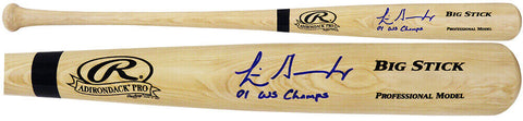 Luis Gonzalez Signed Rawlings Blonde Big Stick Baseball Bat w/Champs - (SS COA)
