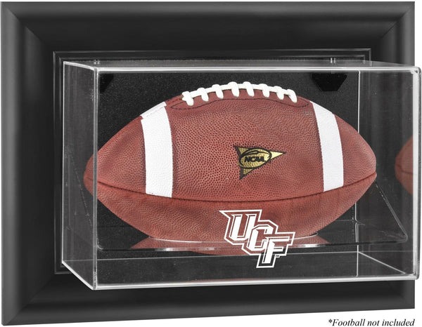 University of Central Florida Knights Black Framed Wall-Mountable Football Case