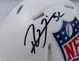 Ray Lewis Lawrence Taylor Autographed NFL Speed Mini Helmet-Beckett W Hologram