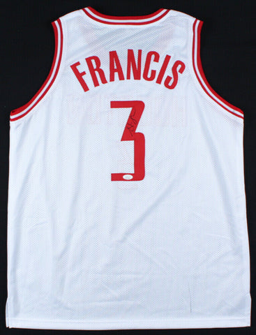 Steve Francis Signed Houston Rockets Jersey (JSA Hologram) 3xAll Star Guard