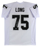 Howie Long Authentic Signed White Pro Style Jersey Autographed BAS Witnessed