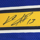 Framed Autographed/Signed Keenan Allen 33x42 Los Angeles CR Jersey JSA COA
