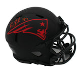Rob Gronkowski Signed New England Patriots Speed Eclipse NFL Mini Helmet