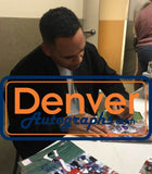 Dennis Smith Autographed/Signed Denver Broncos 8x10 Photo 34302