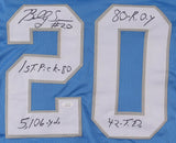 Billy Sims Signed Detroit Lions Jersey with 4 Inscriptions (JSA COA) See photos