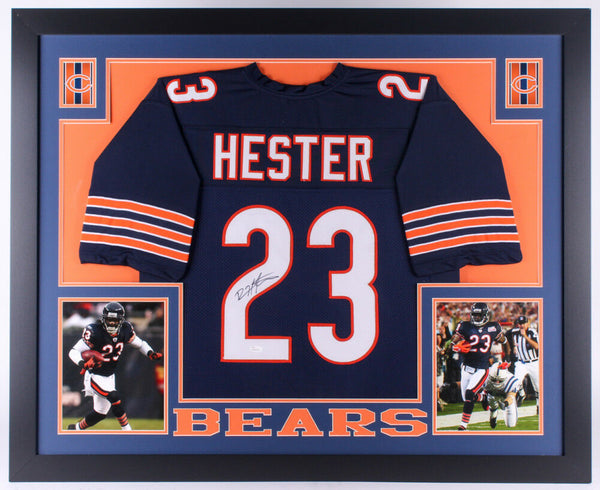 Devin Hester Signed Bears 35x43 Custom Framed Jersey (JSA COA) 4x Pro –  Super Sports Center