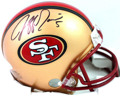 Jeff Garcia Autographed San Francisco 49ers 96-08 TB Mini Helmet - Beckett W Aut