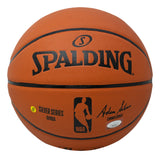 Tyler Herro Miami Heat Signed Spalding Replica Full Size Basketball JSA