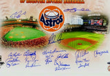 Houston Astros Legends Autographed 16x20 PF Photo w/19 Sigs - Tristar Auth *Blue