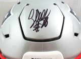 Corey Dillon Signed New England Patriots F/S SpeedFlex Helmet - PSA Auth *Black