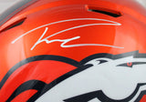 Russell Wilson Signed Denver Broncos Flash Speed Authentic F/S Helmet-Fanatics
