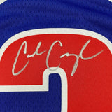 Framed Autographed Cade Cunningham 33x42 Pistons Authentic Jersey Fanatics COA