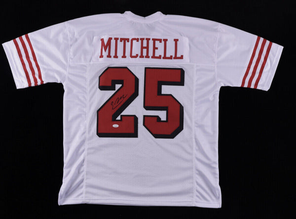 Elijah Mitchell Signed 49er Jersey (JSA COA) San Francisco