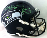 Brian Bosworth Signed Seattle Seahawks F/S Speed Helmet w/Insc - Beckett W Auth