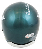 Coach Dick Vermeil Signed Philadelphia Eagle Mini Helmet (Beckett) Super Bowl XV