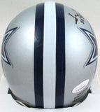 Tony Hill Autographed Dallas Cowboys Mini Helmet W/SB Champs- JSA W Authenticate