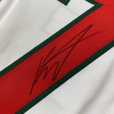 Framed Autographed/Signed Kirill Kaprizov 33x42 Minnesota White Jersey BAS COA