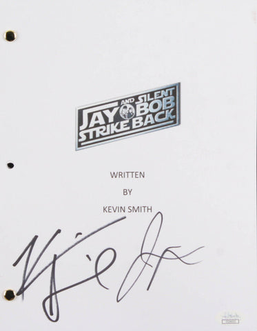 Kevin Smith & Jason Mewes Signed "Jay and Silent Bob Strike Back" Movie Script