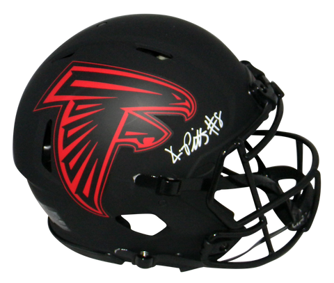 KYLE PITTS AUTOGRAPHED ATLANTA FALCONS ECLIPSE AUTHENTIC SPEED HELMET BECKETT