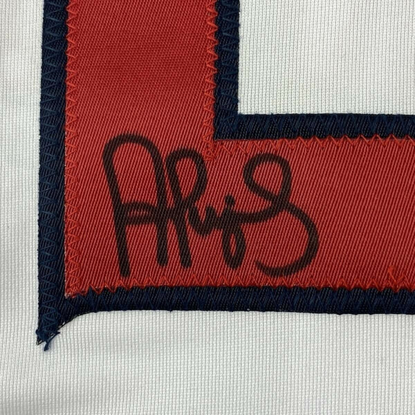 FRAMED Autographed ALBERT PUJOLS 33x42 Los Angeles White Jersey Becket –  Super Sports Center