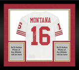 FRMD Joe Montana 49ers Signed Mitchell & Ness Jersey w/"HOF 2000" Inc