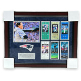 Bill Belichick Signed Autographed Photo Collage Framed to 21x27 JSA