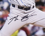 Max Scherzer Signed Framed New York Mets 16x20 Photo Fanatics MLB