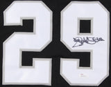 Jack McDowell Signed White Sox Black Jersey (JSA COA) 3xAll-Star (1991-1993)