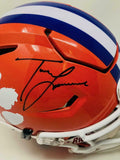 TREVOR LAWRENCE Autographed Clemson Tigers Speed Flex Helmet FANATICS