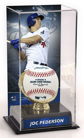 Joc Pederson Los Angeles Dodgers Gold Glove Display Case with Image - Fanatics
