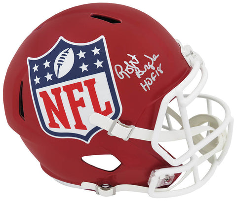 Robert Brazile Signed NFL Shield FLASH Riddell F/S Rep Helmet w/HOF'18 (SS COA)