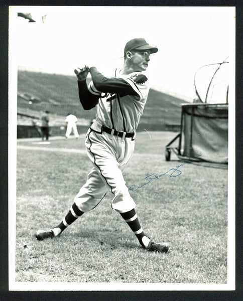 Braves Earl Torgeson Authentic Signed 7x9 Black & White Photo PSA/DNA #W72433