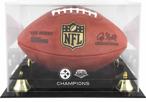 Pittsburgh Steelers Super Bowl XLIII Champs Golden Classic Football Logo Case