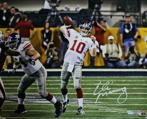 Eli Manning Autographed/Signed New York Jets 16x20 Photo FAN 28953 PF