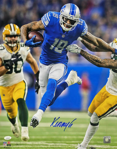 Kenny Golladay Signed Detroit Lions 16x20 Football Photo JSA ITP