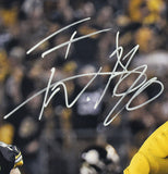TJ Watt Autographed/Signed Pittsburgh Steelers 16x20 Photo Beckett 38421