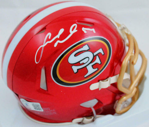 Fred Warner Autographed San Francisco 49ers Flash Mini Helmet-Beckett W Hologram