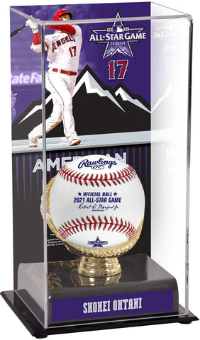Shohei Ohtani Angels 2021 All-Star Game Gold Glove Display Case w/Image