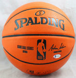 Allen Iverson Signed Official NBA Spalding Basketball - Beckett W Auth *Silver