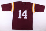 Eddie LeBaron Signed Washington Redskins Jersey (JSA COA)NFL Rookie ot Year 1952