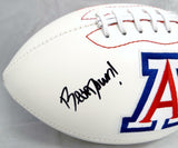 Ka'Deem Carey Bear Down Autographed Arizona Wildcats Logo Football- JSA W Auth