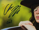 Chandler Signed The Walking Dead Unframed 11x14 Photo - Close Up With Carl