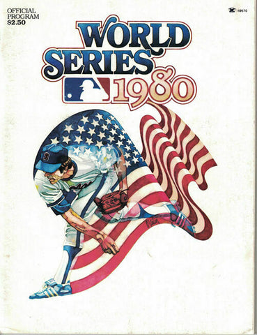 1980 World Series Official Program Philadelphia Phillies Vs KC Royals 80049