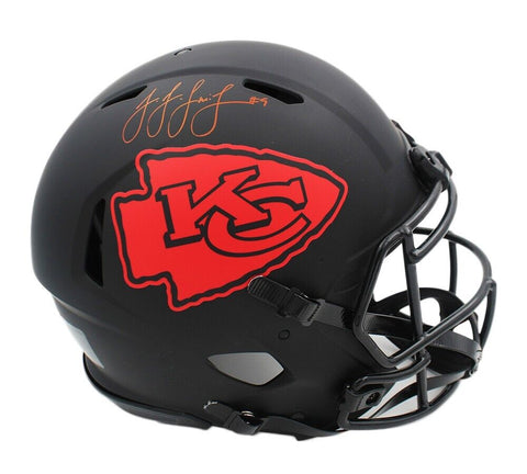 JuJu Smith-Schuster Signed Kansas City Chiefs Speed Authentic Eclipse NFL Helmet