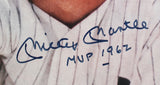 Yankees Mickey Mantle MVP 1962 Authentic Signed 11x14 Framed Photo BAS #AB76451